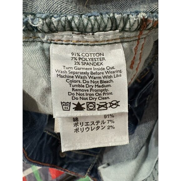 Eddie Bauer Jeans Women 12L 32X32 Denim Stretch Low Rise Straight Cut - Picture 9 of 9